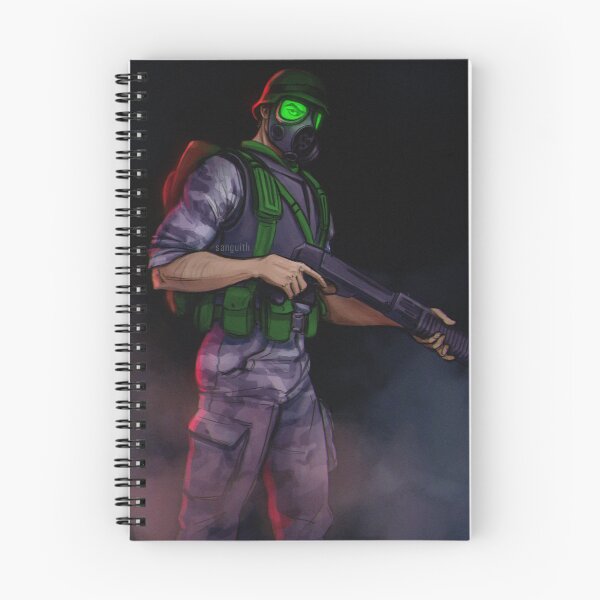 Item preview, Adrian Shephard in the dark... designed and sold by sanguith-art.