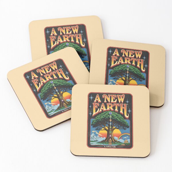 Item preview, A New Earth by Eckhart Tolle, Tree of Life, Spiritual Awakening designed and sold by Vintagenaut Co..