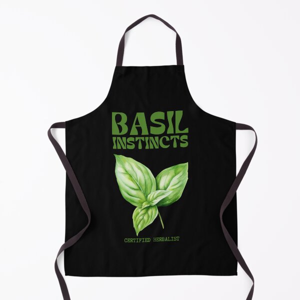 Item preview, Basil Instincts - Herbalist Humor designed and sold by SpartanDStore.