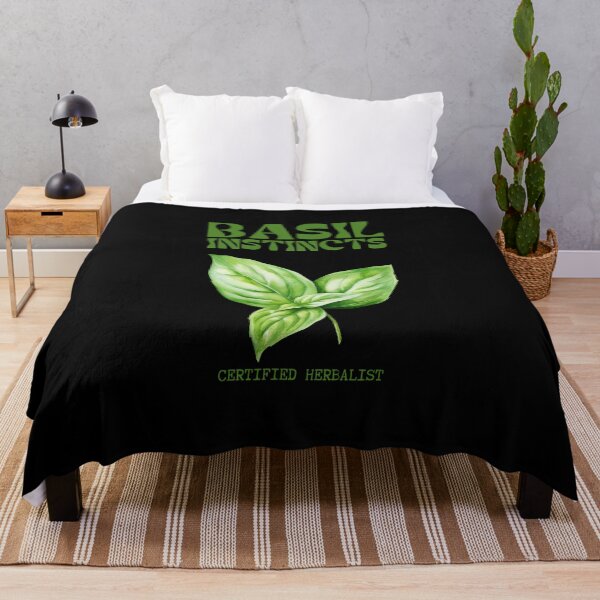 Item preview, Basil Instincts - Herbalist Humor designed and sold by SpartanDStore.