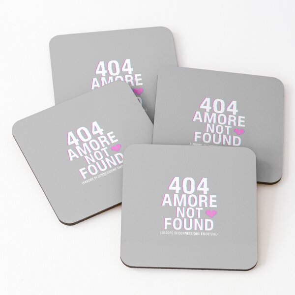 Item preview, 404 amore not found designed and sold by samuelesdesign.