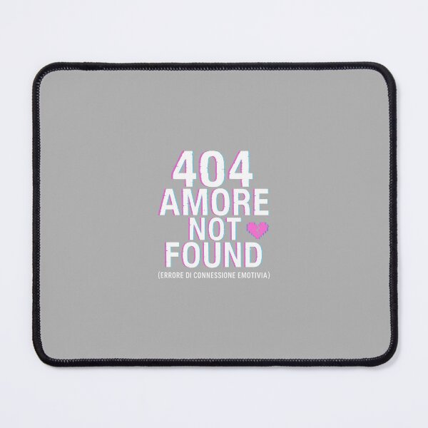 Item preview, 404 amore not found designed and sold by samuelesdesign.