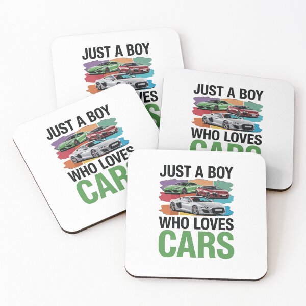 Item preview, Vintage Classic Car Just A Boy Cars -- designed and sold by PrintCarClub.