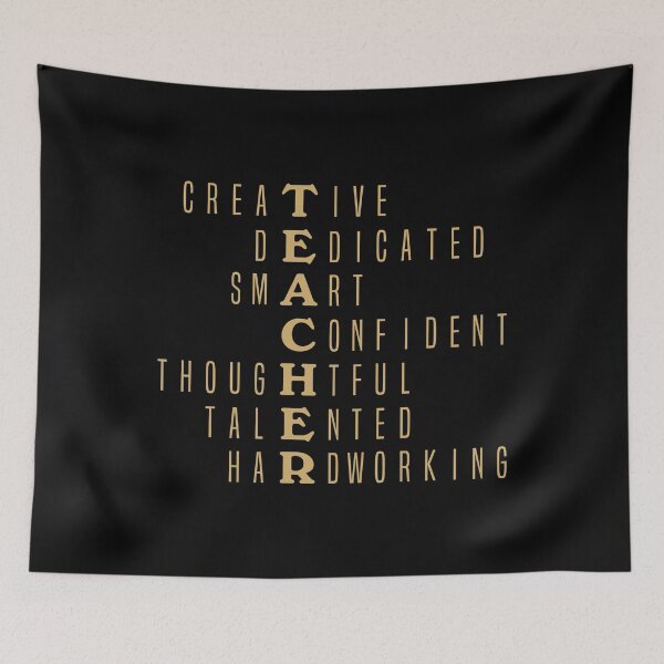 Item preview, Teacher - Good Qualities 2 designed and sold by Vector-Artist.