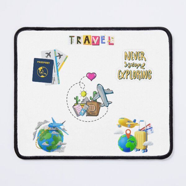 Item preview, Travelling is Life designed and sold by DaVinci_drop.