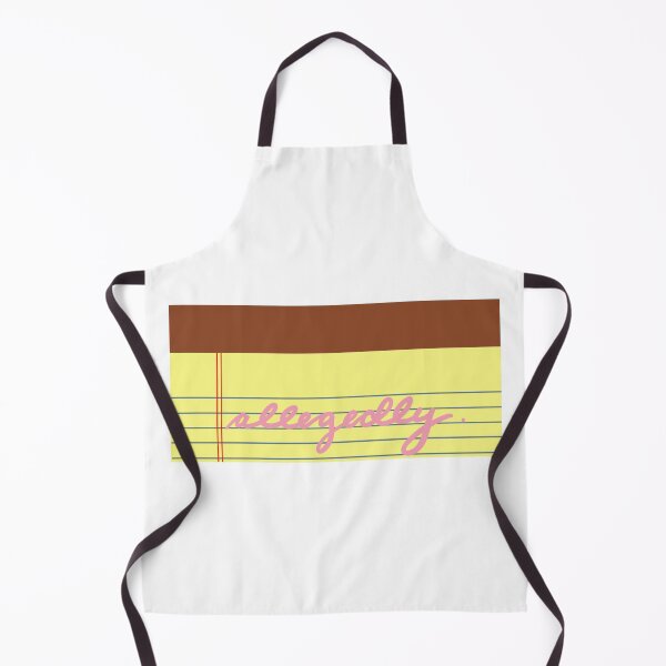 Item preview, Allegedly Pink Cursive – Yellow Legal Pad Funny Sticker designed and sold by MagicMe-JD.