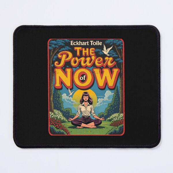 Item preview, The Power of Now Meditation Art designed and sold by Vintagenaut Co..