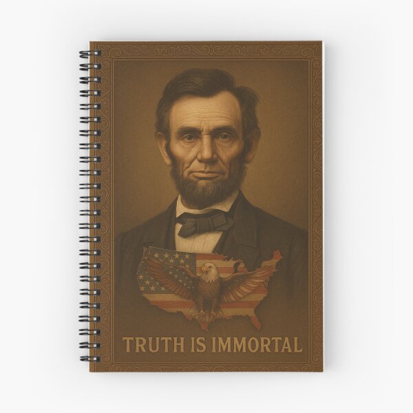 Item preview, Abraham Lincoln Truth is Immortal historical portait designed and sold by historyandmore.
