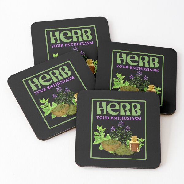 Item preview, Herb Your Enthusiasm - Herbalist Joke designed and sold by ZenReiArt.