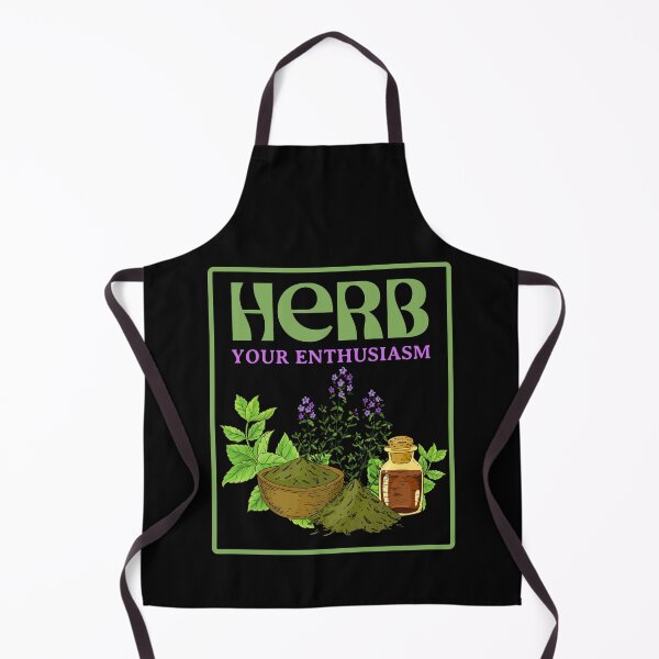 Item preview, Herb Your Enthusiasm - Herbalist Joke designed and sold by ZenReiArt.