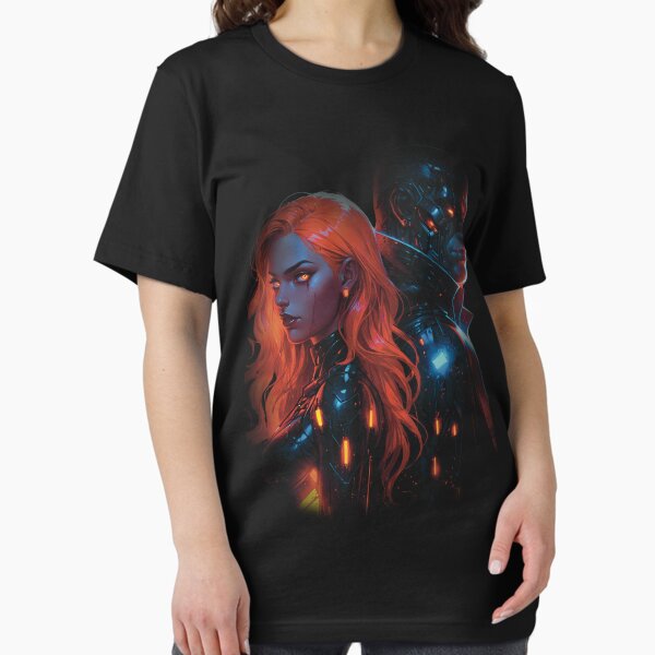 Item preview, Cyberlove – Voltage Bond | Neon Electric Empress, Futuristic Warrior designed and sold by ROYFOREVER by Yasemin .