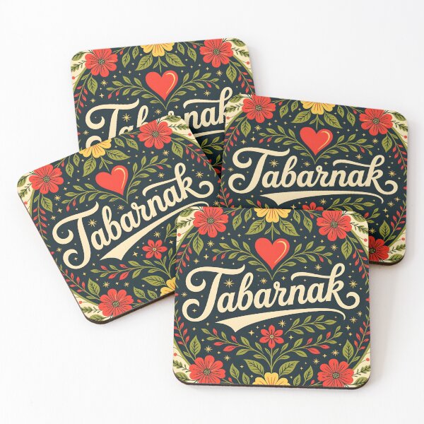 Item preview, Floral Tabarnak – Cute Sassy Word Art  designed and sold by EmeraldeaArt.