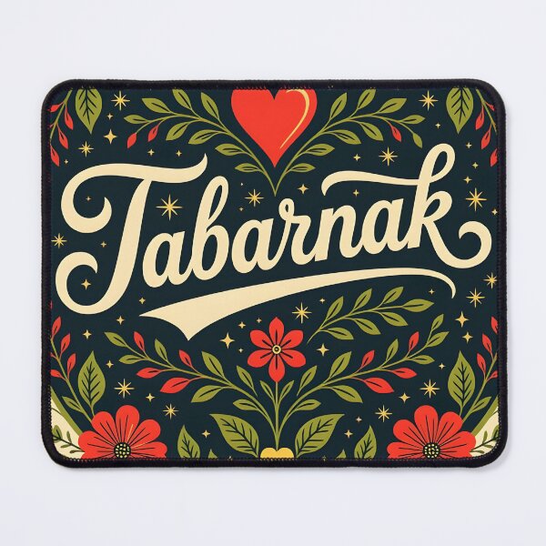 Item preview, Floral Tabarnak – Cute Sassy Word Art designed and sold by EmeraldeaArt.