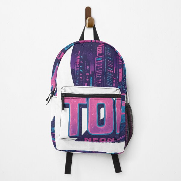 Item preview, Tokyo – Neon City Future – Retro Cyberpunk Japan Design designed and sold by CreativeGorillas.