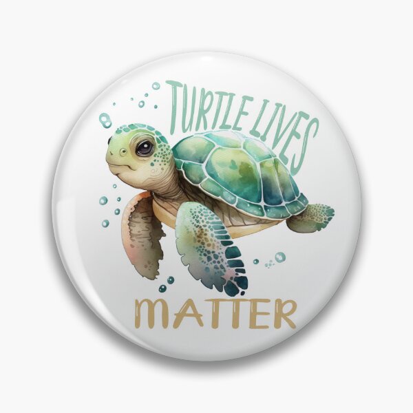 Item preview, Turtle Lives Matter designed and sold by SimoesArtistry.