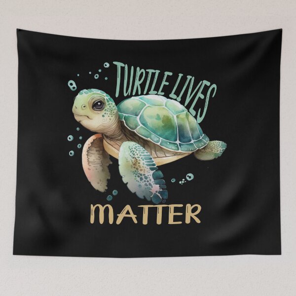 Item preview, Turtle Lives Matter designed and sold by SimoesArtistry.