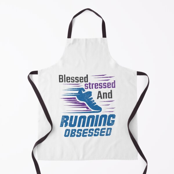 Item preview, Blessed Stressed and Running Obsessed designed and sold by jaygo.