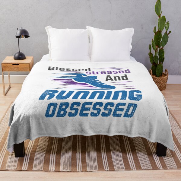 Item preview, Blessed Stressed and Running Obsessed designed and sold by jaygo.