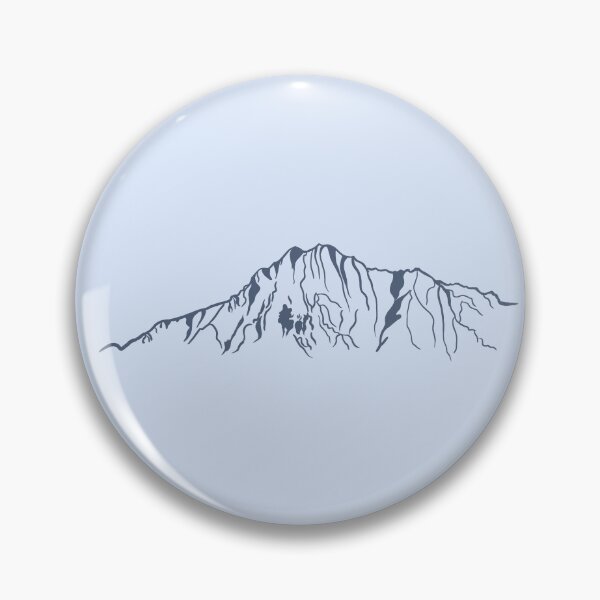 Item preview, Mount Hosmer outline designed and sold by Rock An Design.