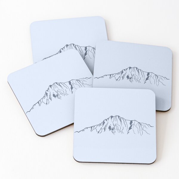 Item preview, Mount Hosmer outline designed and sold by Rock An Design.
