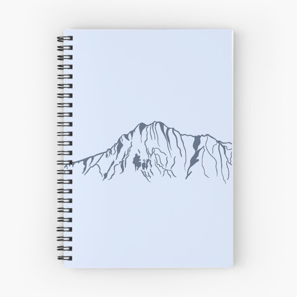 Item preview, Mount Hosmer outline designed and sold by Rock An Design.
