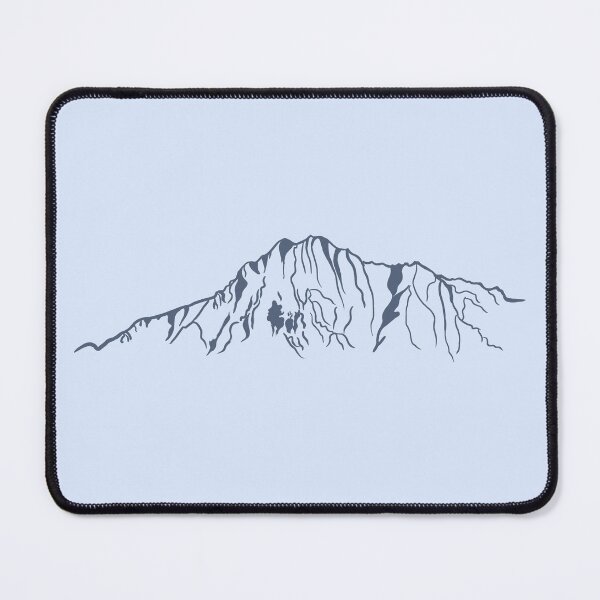 Item preview, Mount Hosmer outline designed and sold by Rock An Design.
