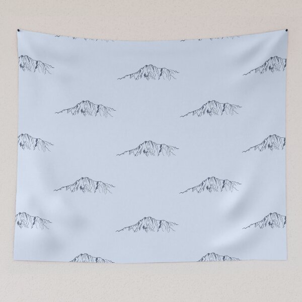 Item preview, Mount Hosmer outline designed and sold by Rock An Design.