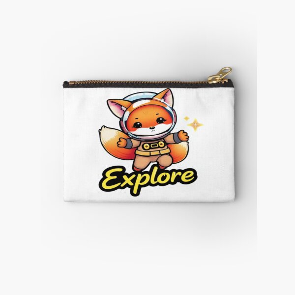 Item preview, Cosmic Explorer Astronaut Fox Sticker Premium Cool Reloaded Trendy Best Gift designed and sold by Imaginarium of Chaos falcon88 .