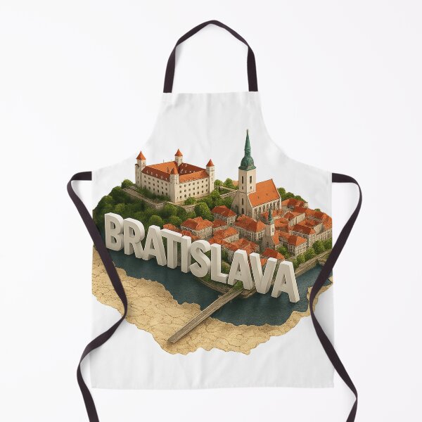 Item preview, Bratislava map designed and sold by Kogart.