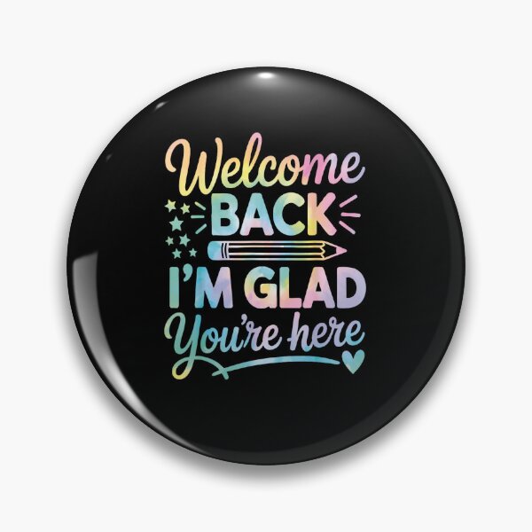 Item preview, Welcome Back I'm Glad You're Here Back To School designed and sold by iam8lu3.
