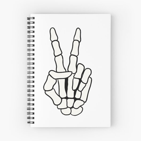Item preview, Halloween Skeleton Peace Sign designed and sold by Quistlor.
