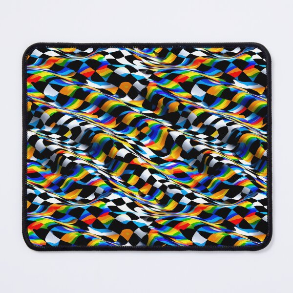 Item preview, Psychedelic Warped Checkerboard Pattern designed and sold by Prismatect.