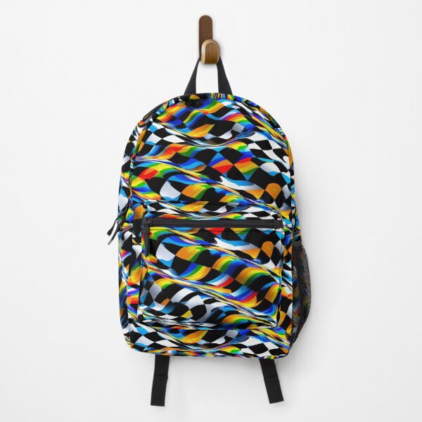 Item preview, Psychedelic Warped Checkerboard Pattern designed and sold by Prismatect.