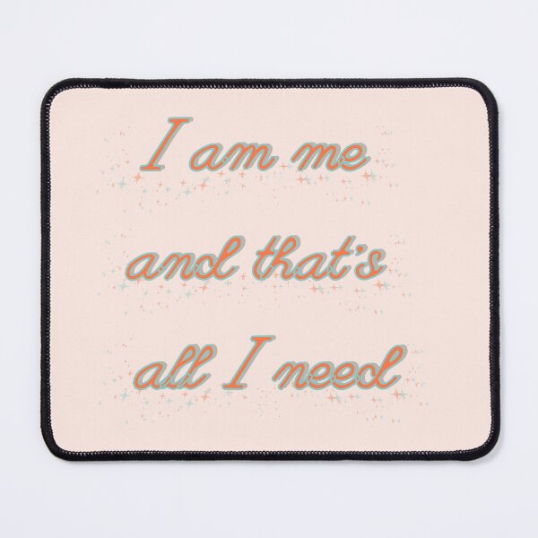 Item preview, I am me (orange) designed and sold by DiscoBallDesigns.