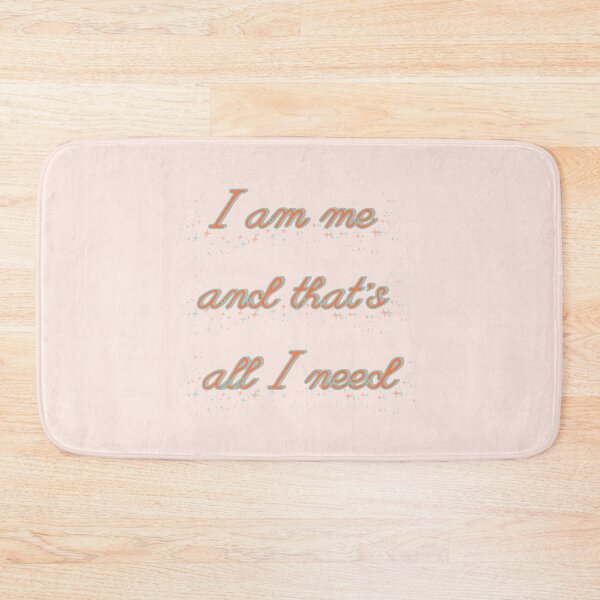 Item preview, I am me (orange) designed and sold by DiscoBallDesigns.