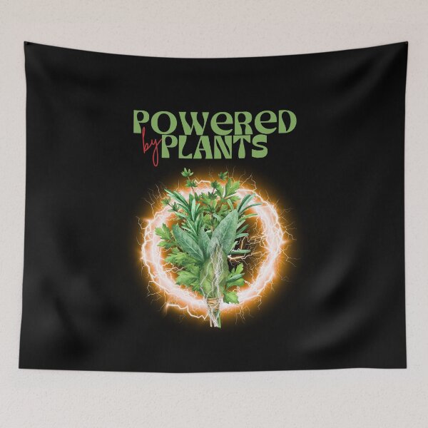 Item preview, Powered by Plants - Herbalist Superpower - Herbalism designed and sold by ZenReiArt.