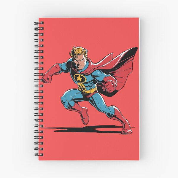 Item preview, Heroic Superhero in Action Pose designed and sold by Rue Market.