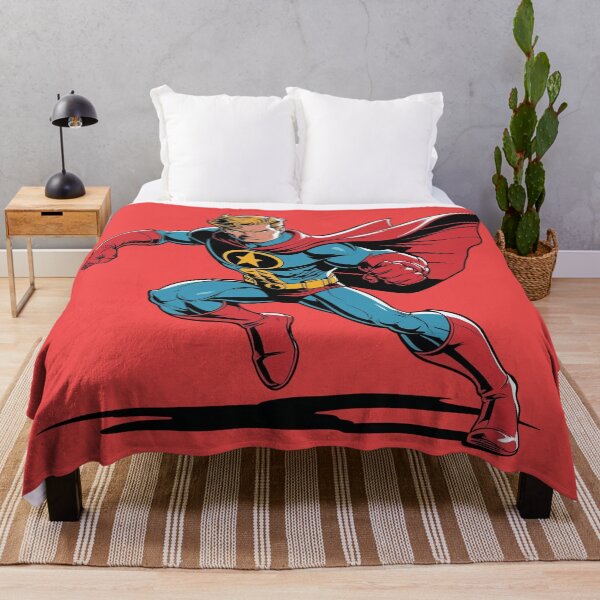 Item preview, Heroic Superhero in Action Pose designed and sold by Rue Market.
