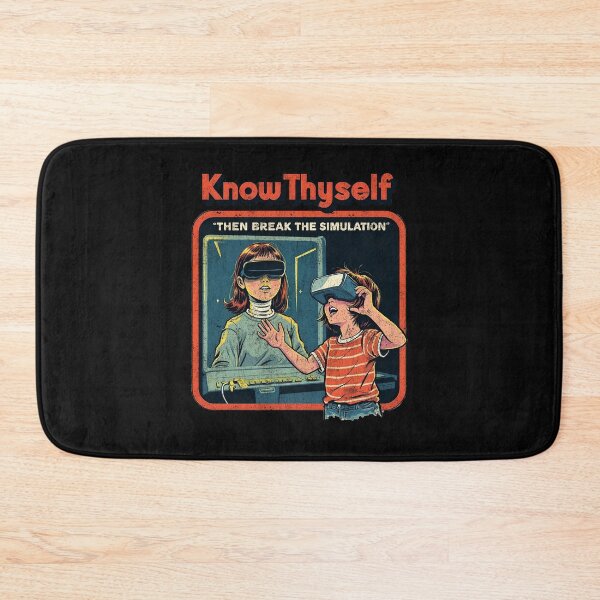 Item preview, Know Thyself, Then Break the Simulation designed and sold by Vintagenaut Co..