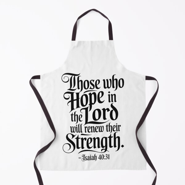 Item preview, Those Who Hope in the Lord Calligraphy | Isaiah 40:31 Bible Verse Sticker designed and sold by FaithfontCo.