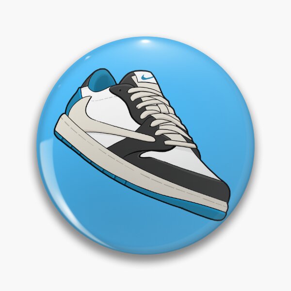 Item preview, Reverse Swoosh Blue Low Streetwear Sneaker Artwork designed and sold by Cadmium-red.