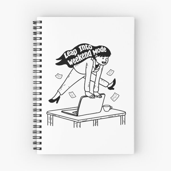 Item preview, Leap Into Weekend Mode designed and sold by ethnicdrawing.