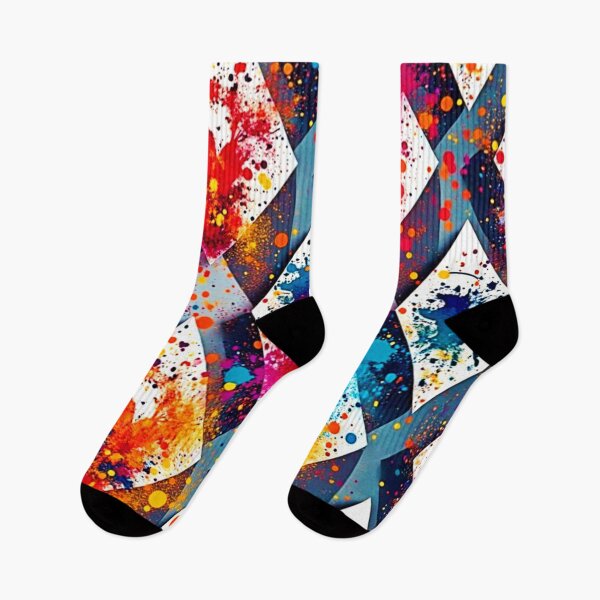 Item preview, Vibrant Abstract Diamond Patterns designed and sold by Health And Fitness Posts e-Store.