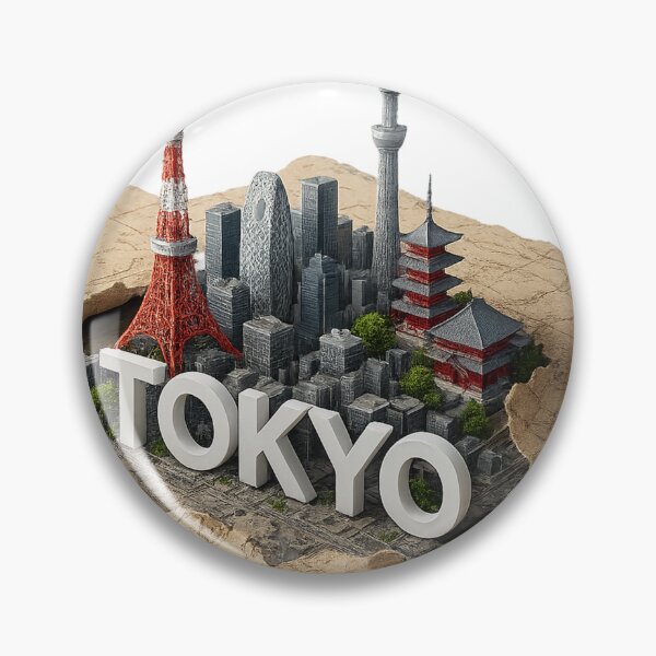 Item preview, Tokyo map designed and sold by Kogart.