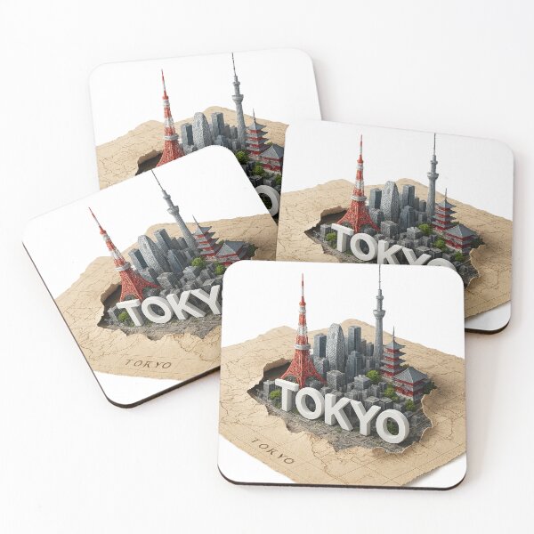 Item preview, Tokyo map designed and sold by Kogart.