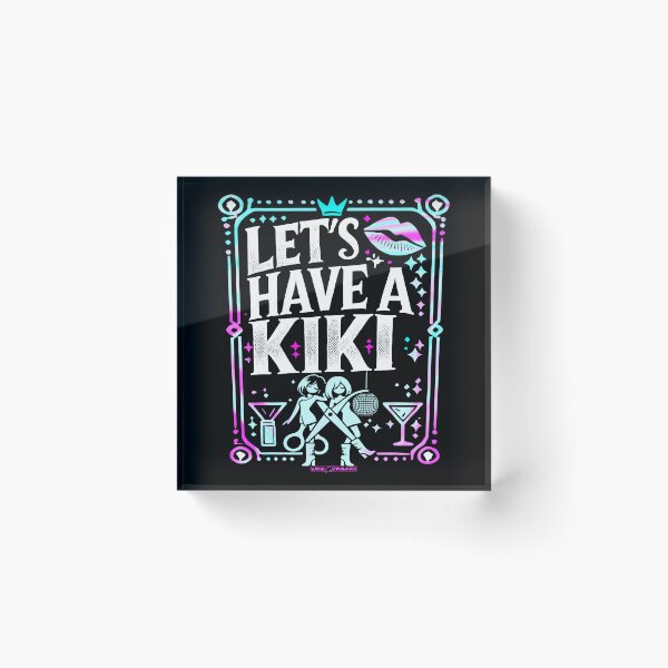 Item preview, Let’s Have a Kiki designed and sold by WOAH MANATEE .