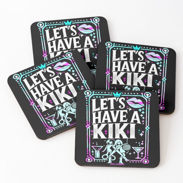 Item preview, Let’s Have a Kiki designed and sold by WOAH MANATEE .