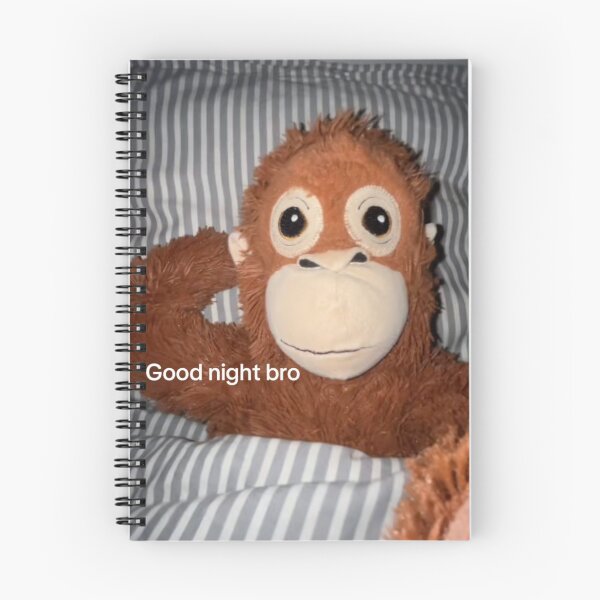 Item preview, Monkey Good night bro designed and sold by Visethic.