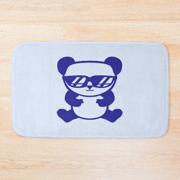 Item preview, Panda Bear Sunglasses Cool Guy Headphones Smile designed and sold by shirt-o-mat.