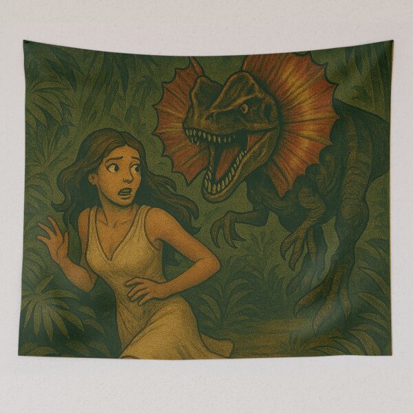 Item preview, The Pursuit of Terror in the Jungle. Poster designed and sold by JonelleTshirts.